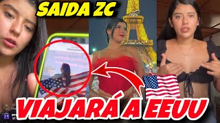 SAIDA ZC VIAJARÁ A ESTADOS UNIDOS  🇺🇸 [upl. by Lennor458]