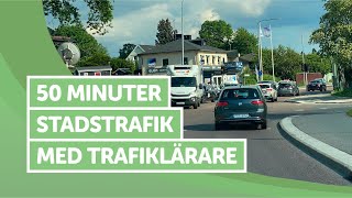 HÄNG MED I BILEN  Trafiklärare kommenterar hela körningen [upl. by Mathi879]