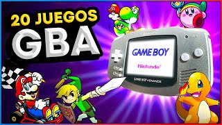 TOP 20 MEJORES JUEGOS de GameBoy Advance 🏆 [upl. by Moberg817]