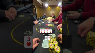 Mr Choppy runs into Pocket Aces poker shorts [upl. by Malliw510]