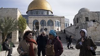 Wie ein Besuch auf dem Jerusalemer Tempelberg Öl ins Feuer des NahostKonflikts gießt [upl. by Silvestro]