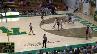 Tippecanoe Valley High School vs Mishawaka High School Mens Varsity Basketball [upl. by Adarbil912]