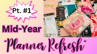 2024 MidYear “Planner Refresh”  Faith  Catchall Planner SetUp  Part 1 [upl. by Stacie476]