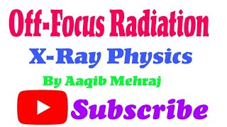 OffFocus Radiation or Extrafocal Radiation  Aaqib Bhat [upl. by Sellihca]