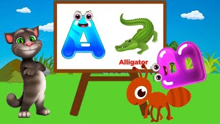 ABC song  nursery rhymes  a for Alligator  One two three  1 to 100 counting  123 Numbers [upl. by Toulon476]