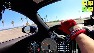 Tire Temps at Corner Exit Long Beach Autocross  With ALL the DATA [upl. by Neeruan170]