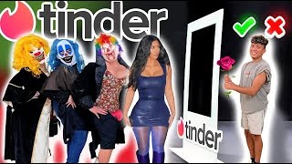 TINDER IN REAL LIFE WITH CLOWNS [upl. by Arahs]