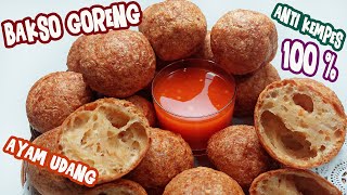 Bakso Goreng  Ayam Udang  Bakso Goreng Anti Kempes  Kopong [upl. by Legnaros]