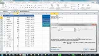 Excel  MITTELWERTA MINA und MAXA  Statistische Funktionen [upl. by Atwekk]