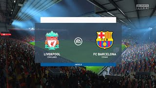 FC 24  Liverpool Vs Barcelona FT LEWANDOWSKI  Pc Gameplay  HD [upl. by Alyak]