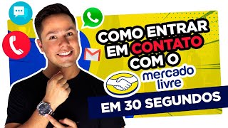 Como Entrar em Contato Com o Mercado Livre link vídeo ATUALIZADO na descrição [upl. by Gabie]