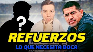 LOS PUESTOS QUE NECESITA REFORZAR BOCA PARA 2024 [upl. by Treulich]