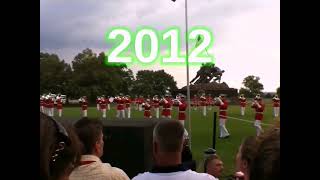 Evolution of Marine Corps quotThe Commandants Ownquot Medley from Grease 19992012 [upl. by Anihcak]