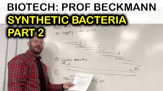 Synthetic Bacteria  part 2  Synthesis of Mycoplasma Genitalium genome [upl. by Quar]