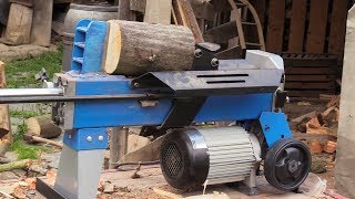 Štípačka na dřevo Test Scheppach HL 450 Wood splitter [upl. by Aenert434]