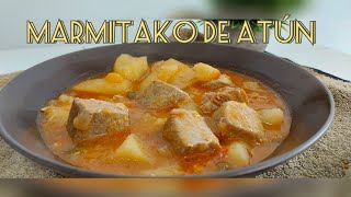 MARMITAKO DE ATÚN  Guiso de patatas con ATÚN receta ORIGINAL del País Vasco marmitako estofados [upl. by Otrebogad]