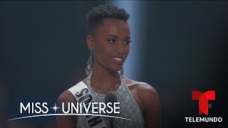 Miss Universo 2019 10 semifinalistas comparten declaraciones 12  Miss Universo 2019  Telemundo [upl. by Ecinue293]