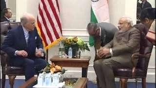 PM Narendra Modi meets the CEO of KKR amp Co Henry Karvis [upl. by Savdeep558]