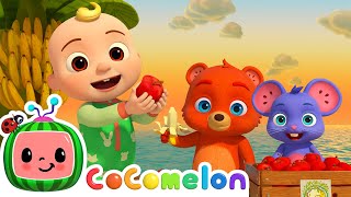 Apples and Bananas Song  CoComelon Animal Time  Animal Songs for Kids [upl. by Ferdie220]