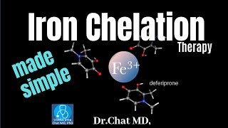 Deferasirox EXJADE Deferoxamine Deferiprone  Mechanisms of action 12【USMLEPharmacology】 [upl. by Bebe]