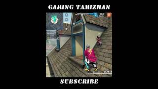 😂Gaming Tamizhan Funny 1 vs 4 Escape Moment Tamil  Free Fire Funny Moments Tamil 😜 shorts [upl. by Nyleve393]