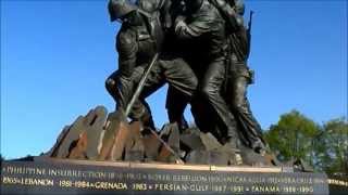 Marine Corps War Memorial Iwo Jima [upl. by Cocke]