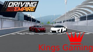 Testing The Lykan HyperSport And The Fenyr SuperSport In Driving Empire [upl. by Barcus]