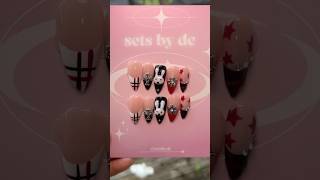 miffy halloween nails halloweennails nails pressonnails miffy fallnails halloween [upl. by Rebmetpes]