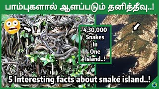 Snake Island facts  Ilha da Queimada Grande  Snake island  Brazil  Tamil  BioWorld  BW [upl. by Eaner]