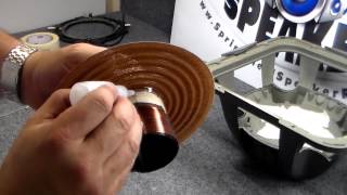 How to repair a Kicker L7 subwooofer  Recoil Recone [upl. by Rourke896]