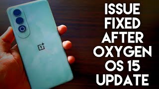 Biggest Issue solved after Oxygen Os 15 update in Oneplus Nord Ce 4 [upl. by Marissa]