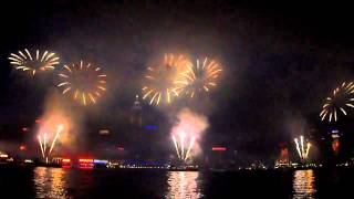 Hong Kong Lunar New Year Fireworks part 2 of 2 Finale [upl. by Imat]