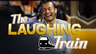 Hysterical Laughter Breaks Out on the NYC Subway [upl. by Guthrie]