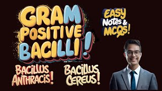 Gram Positive Bacteria Bacillus anthracis  Easy Notes amp MCQs for MBBS NEET PG INICET  Dr Bala [upl. by Rica]