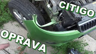 ROZEBÍRÁM MOJE BOURANÉ CITIGO 🔧 [upl. by Dnalkrik544]