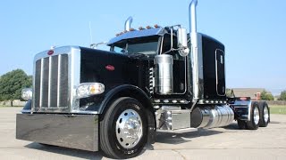 FOR SALE 300quot 2017 Peterbilt 389 Flat Top Owner Operator Hot Rod 550hp 18 speed [upl. by Bauer83]