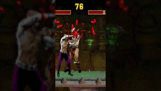 JAX VS SHAO KAHN ultimatemortalkombat3 segagenesis jax [upl. by Ylrehs]