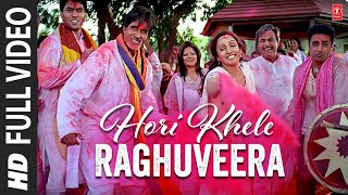 Hori Khele Raghuveera  Video Song  Baghban  Amitabh Bachchan  Hema Malini  Holi Songs [upl. by Aiuoqes]