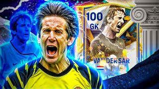 ¡ASÍ ATAJA EDWIN VAN DER SAR del SALÓN DE LEYENDAS en el FC MOBILE 105 de GRL [upl. by Eecram727]