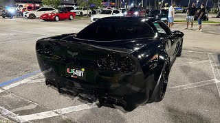 CORVETTE C6 Z06 1500HP IN MIAMI [upl. by Oiramal]