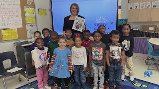 E3 Elevate Early Education invites WAVY News 10 Today anchor Katie Collett to read at Brighton El [upl. by Imar]