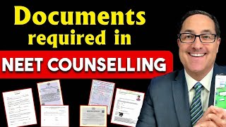 Documents Required in COLLEGE NEET Counselling 2024  MCC All India  State Counselling  MBBS  BDS [upl. by Reham]