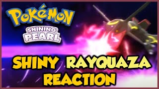 Ramanas Park Shiny Rayquaza Reaction  Pokemon Brilliant Diamond and Shining Pearl [upl. by Urbano]