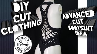 DIY Clothing Advanced Cut Bodysuit Idea [upl. by Pyotr282]