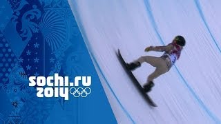 Mens Snowboard Halfpipe  Qualification  Sochi 2014 Winter Olympics [upl. by Val]