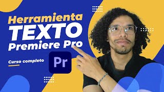 Cómo usar la herramienta TEXTO en Premiere Pro  Curso básico [upl. by Baird]