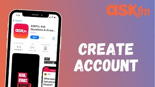 How to Create an Account on ASKFM App Without the Help of any App  2021 [upl. by Aehcsrop]