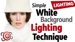 White Background Lighting technique with a softbox or OctoDome [upl. by Nydroj644]