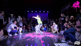 RESPECT MY TALENT2015  HIPHOP BEGINNERS 116  VASILISA WIN VS LIL DI [upl. by Narton]