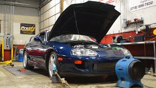 ProEFI Auto Baltic Supra 650whp Dyno  Sound Performance [upl. by Roose659]